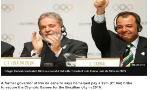 ส่องคดีทุจริตโลก : อดีตผู้ว่า 'ริโอ' ยอมรับจ่ายสินบน61.5 ล.แลกโหวตเลือกบราซิลจัดโอลิมปิก