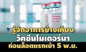 ทำความรู้จักอาการข้างเคียง 'วัคซีนโมเดอร์นา' ก่อนล็อตแรกเข้าไทย 5 พ.ย.