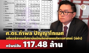 ทรัพย์สิน 117 ล.'กำพล'อดีตอธิการนิด้า ผู้ร่วมก่อตั้ง'สร้างอนาคตไทย'เงินลงทุน 68 รายการ