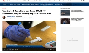 บทวิเคราะห์แคนาดา: เมื่อผู้ฉีดวัคซีนโควิดมีผล ATK เป็นลบ กลายเป็นพาหะเชื้อไม่รู้ตัว