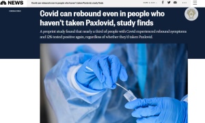 สหรัฐฯเผยคนป่วยโควิด 27% เสี่ยงมีอาการซ้ำอีก แม้จะไม่ใช้ยาแพกซ์โลวิด