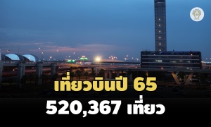 อานิสงส์เปิดประเทศ ‘เที่ยวบินไทยปี 65’ พุ่ง 5.2 แสนเที่ยว คาดปี 66 แตะ 8.5 แสนเที่ยว
