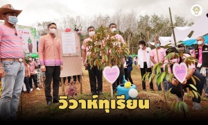 ถือฤกษ์วาเลนไทน์ คู่แรกของเมืองไทย จดทะเบียนสมรส "ต้นทุเรียน"