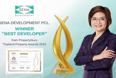เสนา คว้ารางวัล Best Developer ในงาน PropertyGuru Thailand Property Award ครั้งที่18