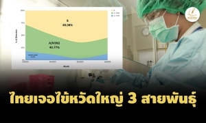 กรมวิทย์ฯ เผยไทยพบไข้หวัดใหญ่ ชนิด B มากสุด ย้ำวัคซีนยังป้องกันได้