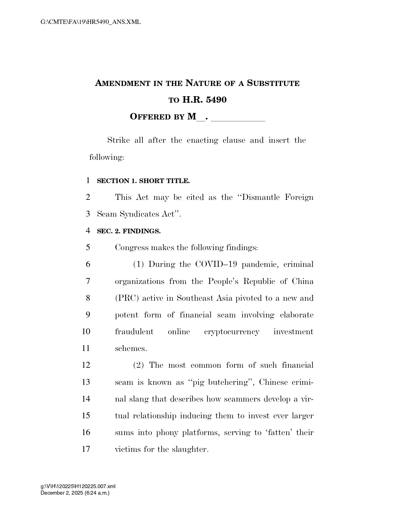 BILLS 119 5490 S001229 Amdt 1 page 0001