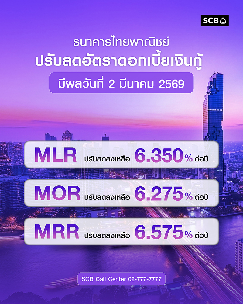 SCB Interest rate 27 02 2