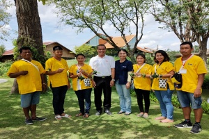กลุ่ม ปตท.ระยอง ยกขบวนผู้นำชุมชน ศึกษาวิถีชีวิตแบบไทย ที่สวนสามพราน