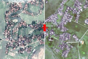 สวนแถลงซูจี ฮิวแมนไรซ์ฯ เผยภาพดาวเทียมชุดใหม่ พบบ้านโรฮิงญา 214 ชุมชนโดนเผาเรียบ