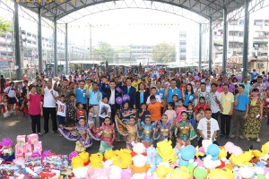 กคช.-ชาวชุมชนดินแดง เดินหน้ามอบความสุข จัดกิจกรรมวันเด็กแห่งชาติ ประจำปี 63