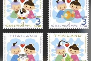 ไปรษณีย์ไทย เปิดตัวแสตมป์ “สัตว์เลี้ยงแสนรัก”