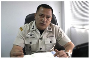 A senior police officer booted out of Pattani